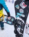 HBGBDL4 Snowboard Sticker Seti 5 Parca