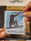 HBGBDL4 Snowboard Sticker Seti 5 Parca