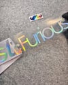 HLG100 Hologram Fast and Furious Yazii Etiket