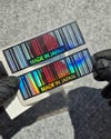 HLG102 Hologram Made In Japan Yazili Barkod Etiketi 2 li Set