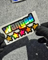 HLG103 Hologram Wanted Yazılı Etiket