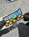 HLG103 Hologram Wanted Yazılı Etiket