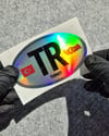 HLG106 HologramTurkiye (TR) Reflektif Ulke Etiketi