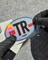 HLG106 HologramTurkiye (TR) Reflektif Ulke Etiketi