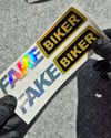 HLG107 Hologram Fake Biker Etiketi