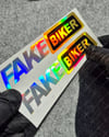 HLG107 Hologram Fake Biker Etiketi