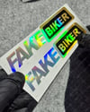 HLG107 Hologram Fake Biker Etiketi
