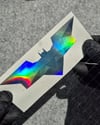 HLG108 Hologram Triangle Yarasa Etiketi
