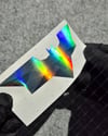 HLG108 Hologram Triangle Yarasa Etiketi