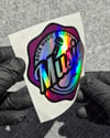 HLG111 Hologram Music Etiketi