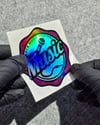 HLG111 Hologram Music Etiketi