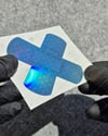 HLG116 Hologram Mavi Yarabandı Etiketi