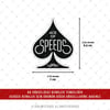 HLG119 Hologram Ace of Speeds Yazılı Etiket