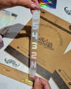 HLG12 Hologram 1-2-3-4-5-6 Vites Etiketi