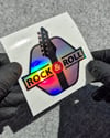 HLG123 Hologram Rock & Roll Yazılı Etiket