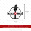HLG123 Hologram Rock & Roll Yazılı Etiket
