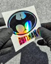 HLG124 Hologram Buttman Yazılı Etiket
