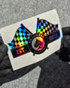 HLG126 Hologram Yarış Bayrakları Etiket