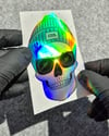 HLG127 Hologram Bereli Cool Kurukafa Etiketi