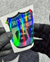 HLG128 Hologram Seri Route 66 Etiketi