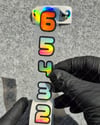 HLG131 Hologram 1 N 2 3 4 5 6 Yazili Vites Etiketi