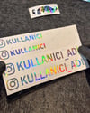 HLG37 Hologram Instagram Etiket Seti 4' lü Set