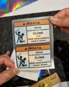 HLG43 Hologram Motoruma Dokunma Etiketi İkili Set