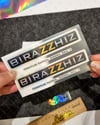 HLG44 Hologram Biraz Hız Yazılı Etiket İkili Set