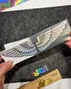 HLG51 Hologram Büyük Boy Kanat Etiketi Sağ Sol Set