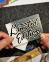 HLG52 Hologram Limited Edition Etiketi