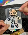 HLG54 Hologram Woodo Bebeği Etiketi