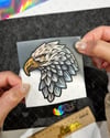 HLG56 Hologram Reflektif Kartal Kafası Etiketi