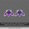HLG77 Hologram Kurukafalı Güve Etiketi 2li Set