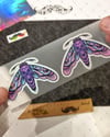 HLG77 Hologram Kurukafalı Güve Etiketi 2li Set
