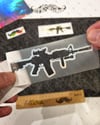 HLG84 Hologram Tüfek Etiketi Simetrik İkili Set