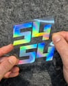 HLG98 Hologram 54 Numara Etiketi 2 li Set