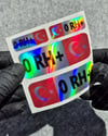 HLGBT02 Hologram 0 Rh Pozitif (+) Kan Grubu Etiket Seti