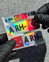 HLGBT04 Hologram A Rh Negatif (-) Kan Grubu Etiket Seti