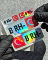 HLGBT06 Hologram B Rh Negatif (-) Kan Grubu Etiket Seti