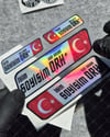 HLGBT09 Hologram İsme Özel Kan Grubu Etiket Seti