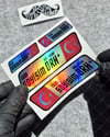 HLGBT09 Hologram İsme Özel Kan Grubu Etiket Seti