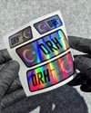 HLGBT11 Hologram 0 Rh Negatif (-) Kan Grubu Etiket Seti