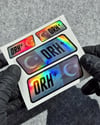 HLGBT12 Hologram 0 Rh Pozitif (+) Kan Grubu Etiket Seti