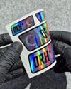 HLGBT12 Hologram 0 Rh Pozitif (+) Kan Grubu Etiket Seti