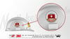 ISG34 Reflektif Ilk Yardim Ekibi Yazili Etiket V2