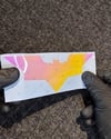 LMT2 Turuncu Pembe Renk Geçişli Özel Seri Sticker