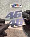 LMT33 Limited Edition Mavi Galaksi Efektli 46 Numara Etiketi İkili Set