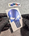 LMT35 Limited Edition Mavi Galaksi Efektli Kurukafa Stickerı