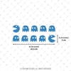 LMT37 Limited Edition Mavi Galaksi Efektli Pac Man Etiketi
