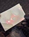 LMT6 Limited Edition Pembe Yaldız Efektli Taç Stickerı